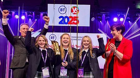 Kerry sisters Ciara, Saoirse and Laoise Murphy announced as winners of the 61st BT Young Scientist exhibition