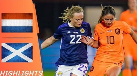 Netherlands vs Scotland | Friendly International Women - Highlights All Goals 02/09/22