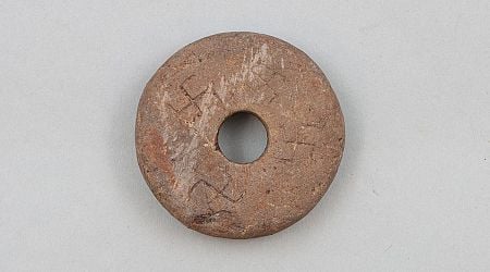 Medieval Spinning Whorl Decorated With Swastikas Uncovered In Norway