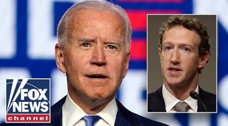 Zuckerberg admits Biden admin pushed for censorship online