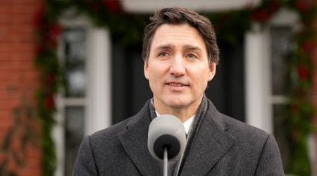 Trudeau announces he will be resigning as leader of the Liberal party