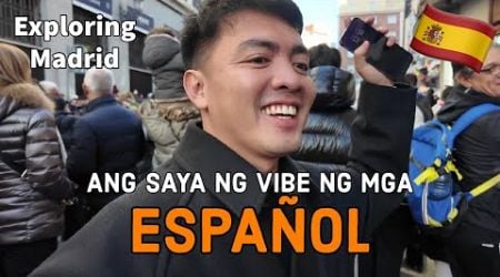 ANG SAYA NG MGA ESPANYOL! Exploring Madrid, Spain