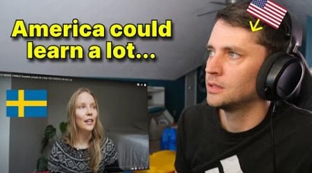 American reacts to 19 WEIRD THINGS Swedish people do