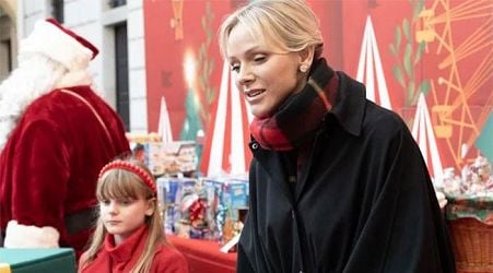 Princess Charlene and her kids serve up fashion royalty