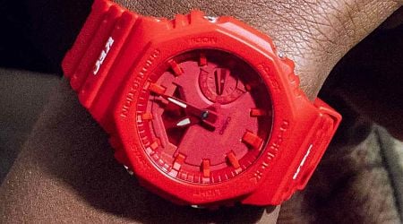 Limited edition KFC x Casio G-Shock GA-2100 is sizzling red hot watch for Xmas fun