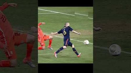 Iniesta&#39;s Goal v Netherlands #football #footballshorts #worldcup #shorts #shortvideo #iniesta