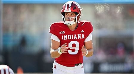 Agent: QB Rourke led Indiana to CFP on torn ACL