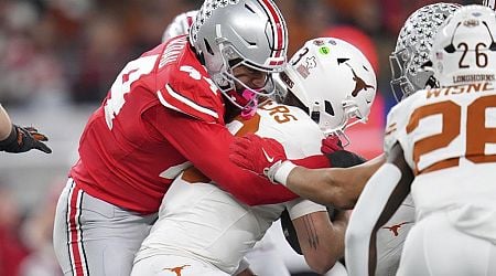 Ohio State getting shot at 6th national title after 28-14 win over Texas in CFP semi Cotton Bowl