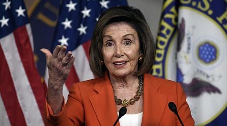 Pelosi has hip replacement surgery at a U.S. military hospital in Germany after a fall