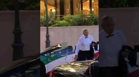 Italian Boss arriving Hotel Paris in Lamborghini #billionaire #monaco #luxury #trending #lifestyle