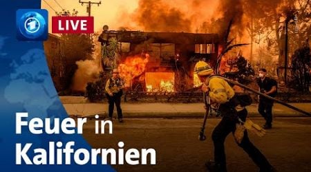 ARD-Brennpunkt: Feuer in Kalifornien