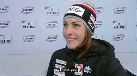 Janine Flock wins Worldcup Winterberg.