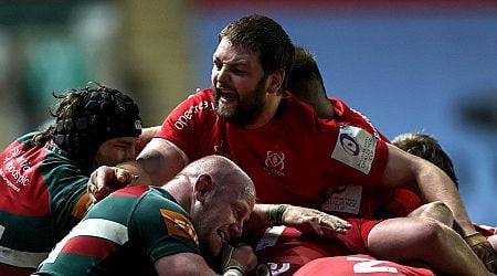 What time and what TV channel is Leicester Tigers v Ulster on in the Champions Cup tonight?