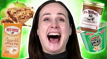 Irish People Try Apple Flavoured Everything