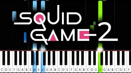 Squid Game Season 2 - Mingle Game Song - Piano Tutorial