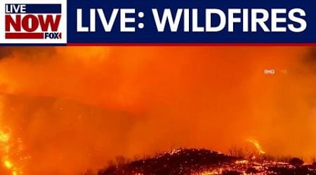 LIVE: LA Wildfire in California, Palisades evacuated, Eaton fire, Pasadena homes burn, news updates