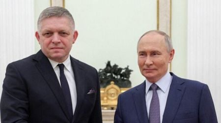 Putin Holds Talks With Slovakia PM Fico in Rare Meeting With EU Leader