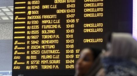 Train traffic heavily delayed in Milan over 'power fault'