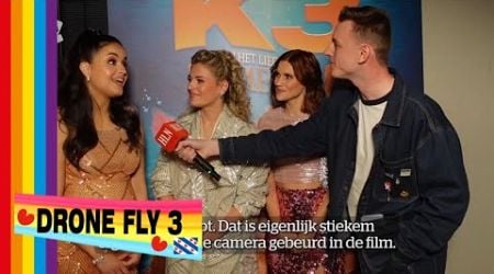 HLN K3 interview met Hanne Marthe en Julia over den K3 Film Marthe kust niet in den film