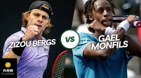 Zizou Bergs vs Gael Monfils ATP Auckland Final Prediction