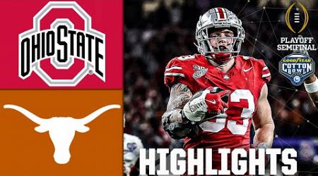 CFP Semifinal: Ohio State Buckeyes vs. Texas Longhorns | Full Game Highlights | ESPN CFB