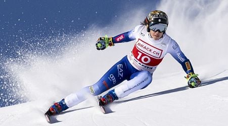 Brignone wins St. Anton World Cup downhill race