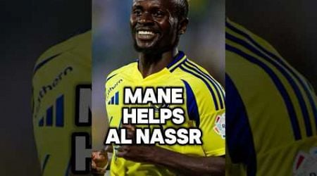 Ronaldo &amp; Mane Scores For Al Nassr In Saudi Pro League