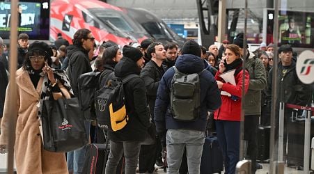 Milan railway chaos possibly caused by two trains