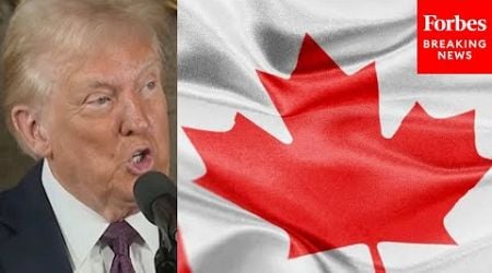 Trump Asked Point Blank: Are You Considering Using Military Force To Annex Canada?