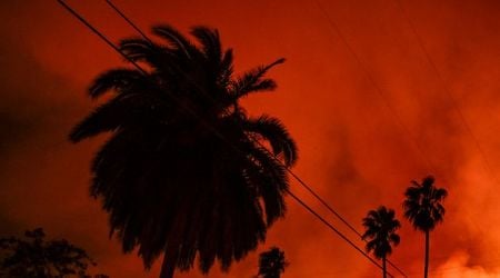 Biggest Los Angeles wildfire switches direction, posing new threat and evacuation orders