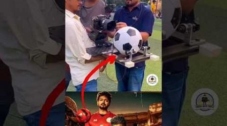 Vijay Football Scene BTS Making #vijay #thalapathy #behindthescene #viral #shortsfeed #viralshorts