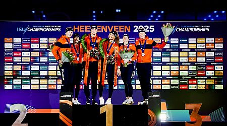 Dutch sweep the board at European sprint skating championships