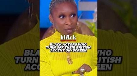 Black Actors Who Turn Off Their British Accent On