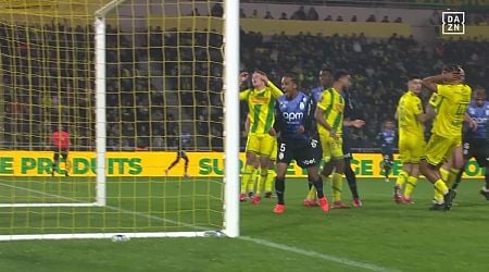 Nantes - Monaco: Tor zum 2:2 durch Salisu in der 59. Minute