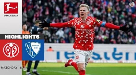 FSV Mainz - VfL Bochum | 2:0 | Zusammenfassung | Bundesliga 2024-25 | mainz bochum