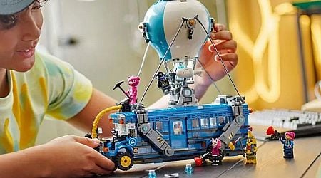 LEGO fans snap up Fortnite Battle Bus in 9p per brick deal that's cheaper than Argos