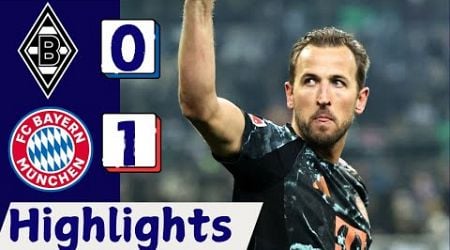 Harry Kane GOAL | M&#39;gladbach vs Bayern Munich 0-1 Goal &amp; Extended Highlights | Bundesliga 2024/25