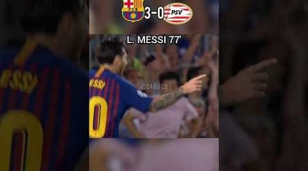 Barcelona vs PSV - UCL 2018/2019 #barcelona #futbol #ucl #messi