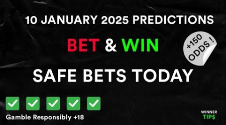 MY FOOTBALL PREDICTIONS FOR TODAY #379 (10/01/2025) (SOCCER PREDICTIONS TODAY)