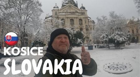 Heading to Thailand via snowy Slovakia