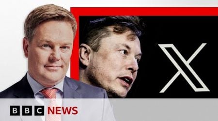 Elon Musk hosts German far-right leader on X | BBC News