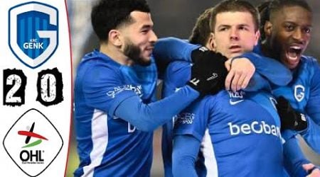 KRC Genk - OH Leuven 2-0 Hightlights | Pro League 2024/2025