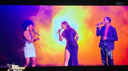 Star Academy Demi-finale : Franck et Ebony chantent avec Camelia Jordana