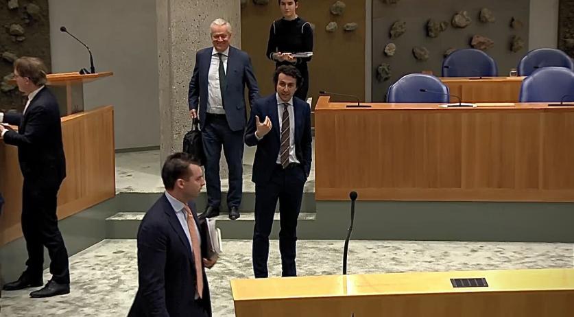 Far-right FvD leader Baudet threatens leftwing MP after questions about Russian funding