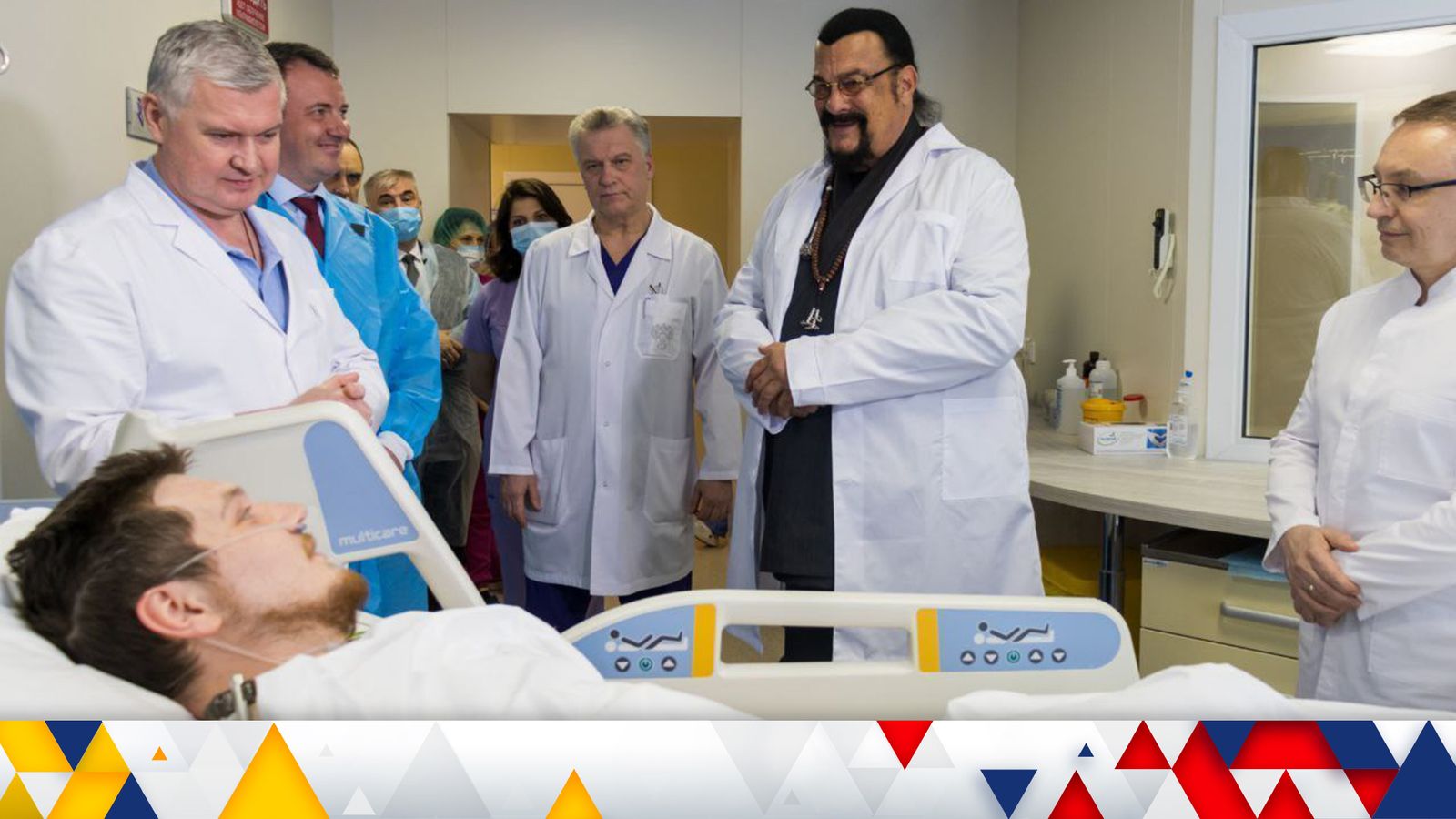Russia-Ukraine latest: 'A terrible tragedy' - actor Steven Seagal visits Moscow attack victims