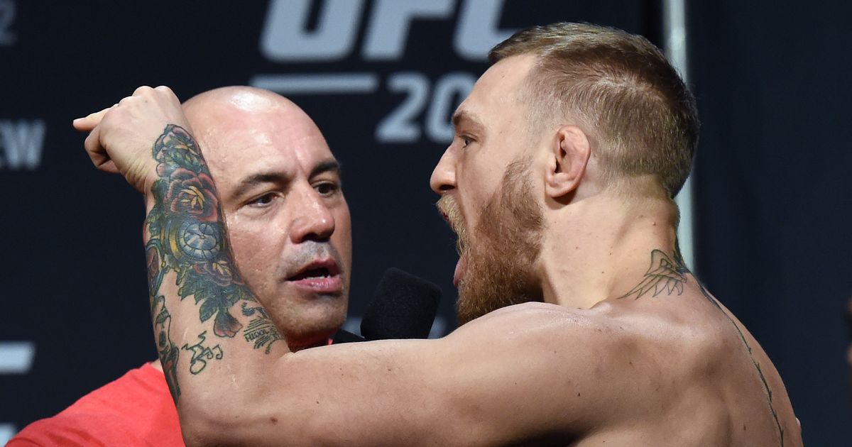 Joe Rogan tells Conor McGregor to 'shut the f*** up' after 'crazy' interview comment