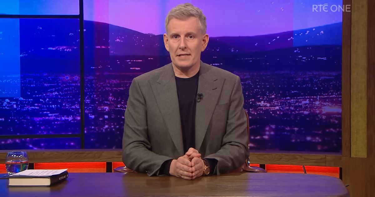 RTE Late Late Show 'off air' on Friday as host Patrick Kielty takes 'a break' for Easter