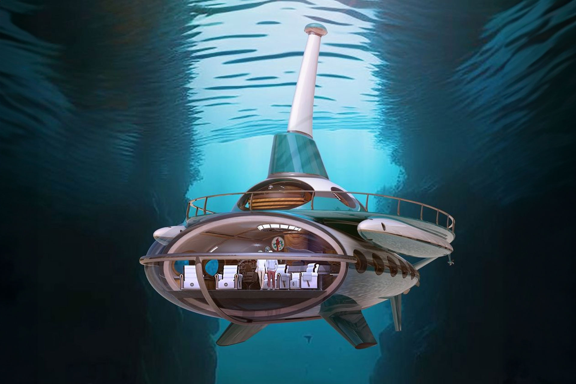Deep Sea Dreamer Submarine Concept
