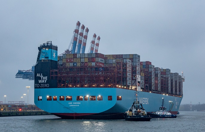 Danish methanol-powered ship enters Hamburg port for 1st time