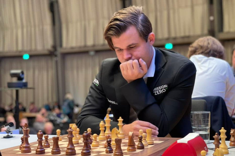 Grenke Classic: Carlsen wins two games in a row, takes the lead